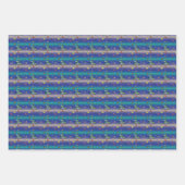 Feuille De Papier Cadeau Science, Insect Buver Arbre de Noël (Devant)