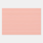 Feuille De Papier Cadeau Scooter côtier rose et aqua mignon (Devant 3)