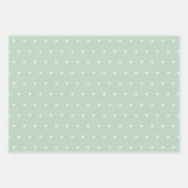 Feuille De Papier Cadeau Scooter côtier rose et aqua mignon (Devant 2)