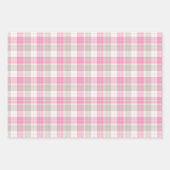 Feuille De Papier Cadeau Scottish Plaid Patterns Wrapping Craft Paper (Devant 2)