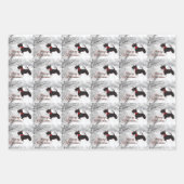 Feuille De Papier Cadeau Scottish Terrier (Devant 3)