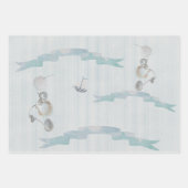 Feuille De Papier Cadeau Scrapbooked Sea of Love Bridal Shower (Devant 3)