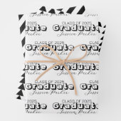 Feuille De Papier Cadeau Script moderne diplômé (En situation)