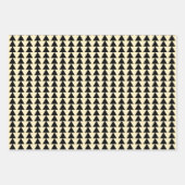 Feuille De Papier Cadeau Script personnalisé de fin d'études (Devant 2)