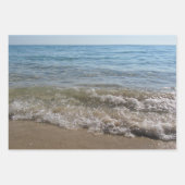 Feuille De Papier Cadeau Sea & Sand Beach (Devant)