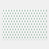 Feuille De Papier Cadeau Seaside New England Christmas Tree (Devant)