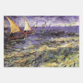 Feuille De Papier Cadeau Seasons à Saintes Maries par Vincent van Gogh (Devant 2)