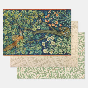 Feuille De Papier Cadeau Sélection traditionnelle de William Morris