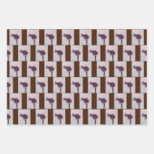 Feuille De Papier Cadeau selle en fer à cheval (Devant 2)