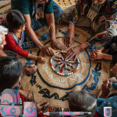 Feuille De Papier Cadeau Semi Circle