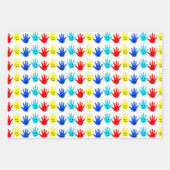 Feuille De Papier Cadeau Sensibilisation sur l'autisme (Devant)