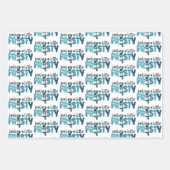 Feuille De Papier Cadeau Sentir Une Personnaliser Un Peu Froide (Devant 3)