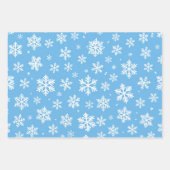 Feuille De Papier Cadeau Sérénade de neige (Devant)