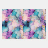 Feuille De Papier Cadeau Serendipity Crystal Blue (Devant)