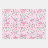 Feuille De Papier Cadeau Serez-Vous Mon Motif Valentin ? (Devant 2)