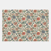 Feuille De Papier Cadeau Série Florale japonaise (Devant 2)