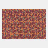 Feuille De Papier Cadeau Serpent Luxe Motif - Le Lotus Blanc (Devant 3)