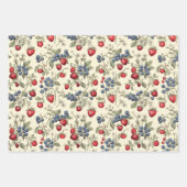 Feuille De Papier Cadeau Service Berry (Devant 3)