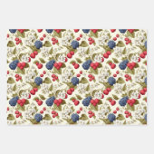 Feuille De Papier Cadeau Service Berry (Devant)