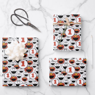 Feuille De Papier Cadeau Sesame Street Elmo