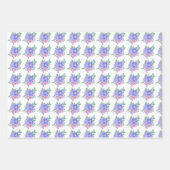 Feuille De Papier Cadeau Set de hojas papel regal Primera Comunión CECILIA (Devant 3)