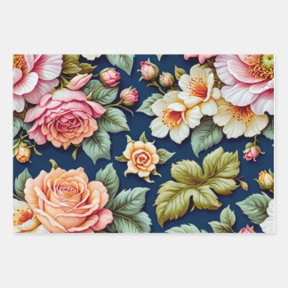 Feuille De Papier Cadeau  Set de papel para envolver regalos