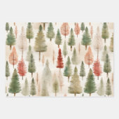 Feuille De Papier Cadeau Set of 3 Country Whimsical Woodsy (Devant 2)