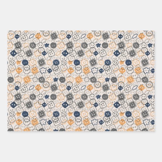 Feuille De Papier Cadeau Sewing  (Devant 2)