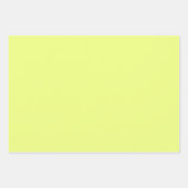 Feuille De Papier Cadeau Shades Neon Chartreuse (Devant 2)
