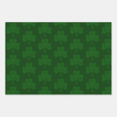 Feuille De Papier Cadeau Shamrock (Devant 3)