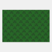 Feuille De Papier Cadeau Shamrock (Devant)
