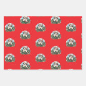Feuille De Papier Cadeau Shih Tzu Wrapping Paper for Christmas (Devant)