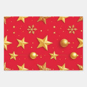 Feuille De Papier Cadeau Shine Starry Noël (Devant 2)