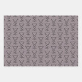 Feuille De Papier Cadeau Sigil de Lucifer (Devant 2)