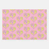 Feuille De Papier Cadeau Signature Lola Heart (Devant)