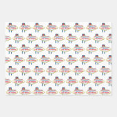 Feuille De Papier Cadeau Signe de Las Vegas (Devant 3)