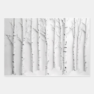 Feuille De Papier Cadeau Silent Woods