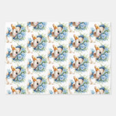 Feuille De Papier Cadeau  Silly Goose Boy Birthday baby shower (Devant 2)