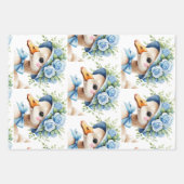 Feuille De Papier Cadeau  Silly Goose Boy Birthday baby shower (Devant)
