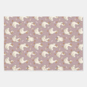 Feuille De Papier Cadeau Silly Goose Party – Quirky Birthday Design (Devant)