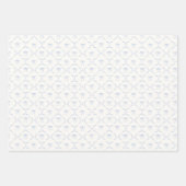 Feuille De Papier Cadeau Silly Goose Whimsical Bow Baby Boy Shower (Devant 2)