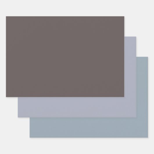 Feuille De Papier Cadeau Simple Elegant Gift Wrap - Stylish Modern (Lot)