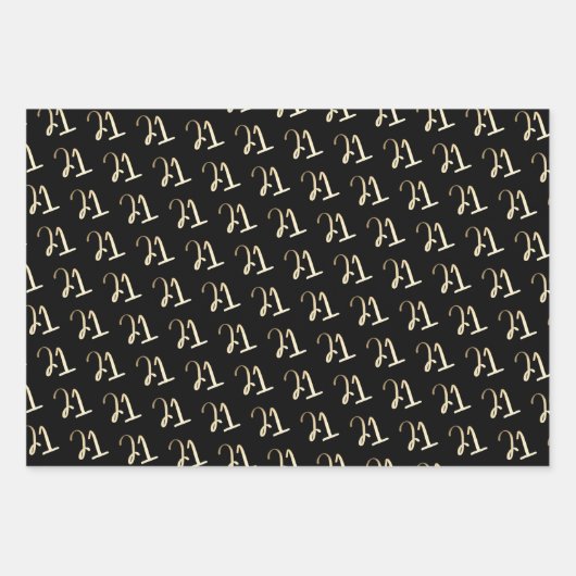 Feuille De Papier Cadeau Simple Gold Script Vingt et un fête d'anniversaire (Devant 2)