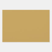 Feuille De Papier Cadeau Simple Holiday houndstooth Aztec Gold (Devant 3)