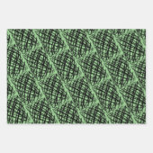 Feuille De Papier Cadeau Simple Scribble | Angle | Arrière - plans multicol (Devant)