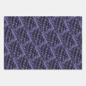 Feuille De Papier Cadeau Simple Scribble | Angle | Arrière - plans multicol (Devant 3)
