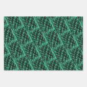 Feuille De Papier Cadeau Simple Scribble | Angle | Arrière - plans multicol (Devant 2)