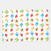 Feuille De Papier Cadeau Simplement été (Devant)