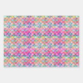 Feuille De Papier Cadeau Sirène (Devant 3)