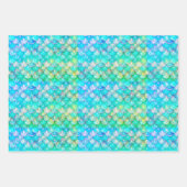 Feuille De Papier Cadeau Sirène (Devant 2)